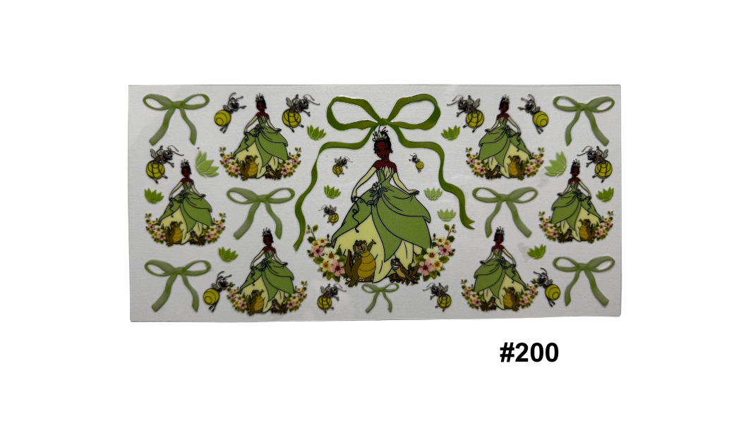 TV/Movie Character 16oz Cup Wraps