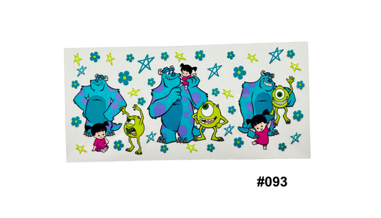 Berry Lime Friends 16oz Cup Wrap