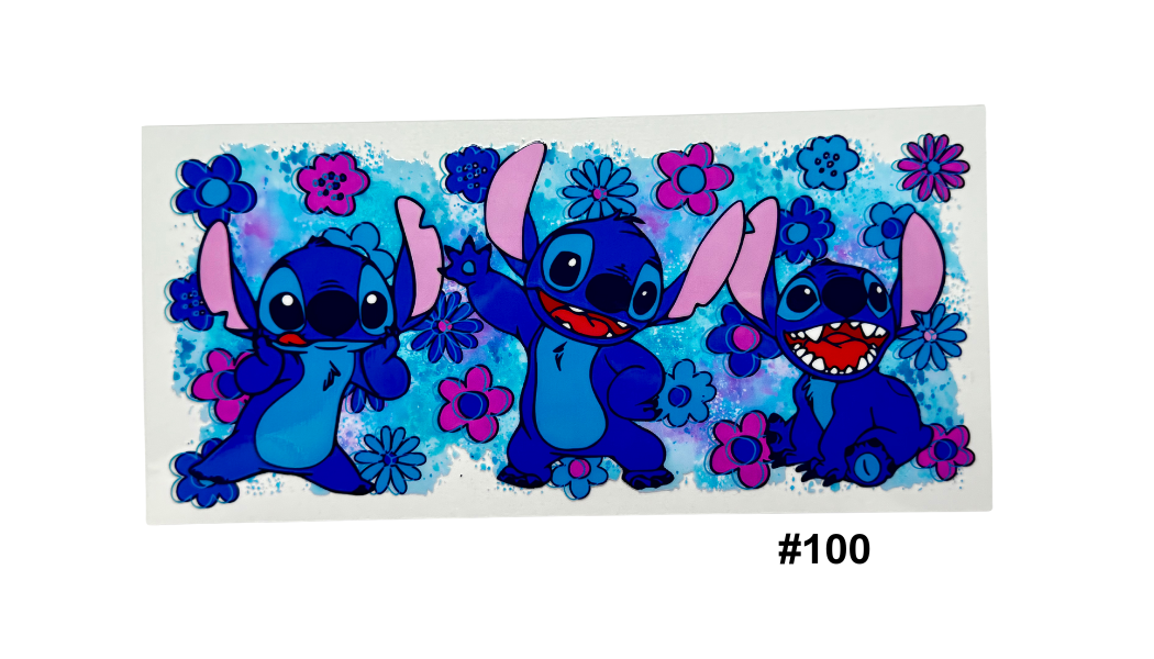 TV/Movie Character 16oz Cup Wraps