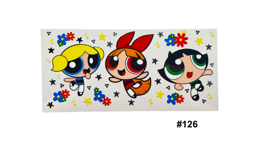 TV/Movie Character 16oz Cup Wraps