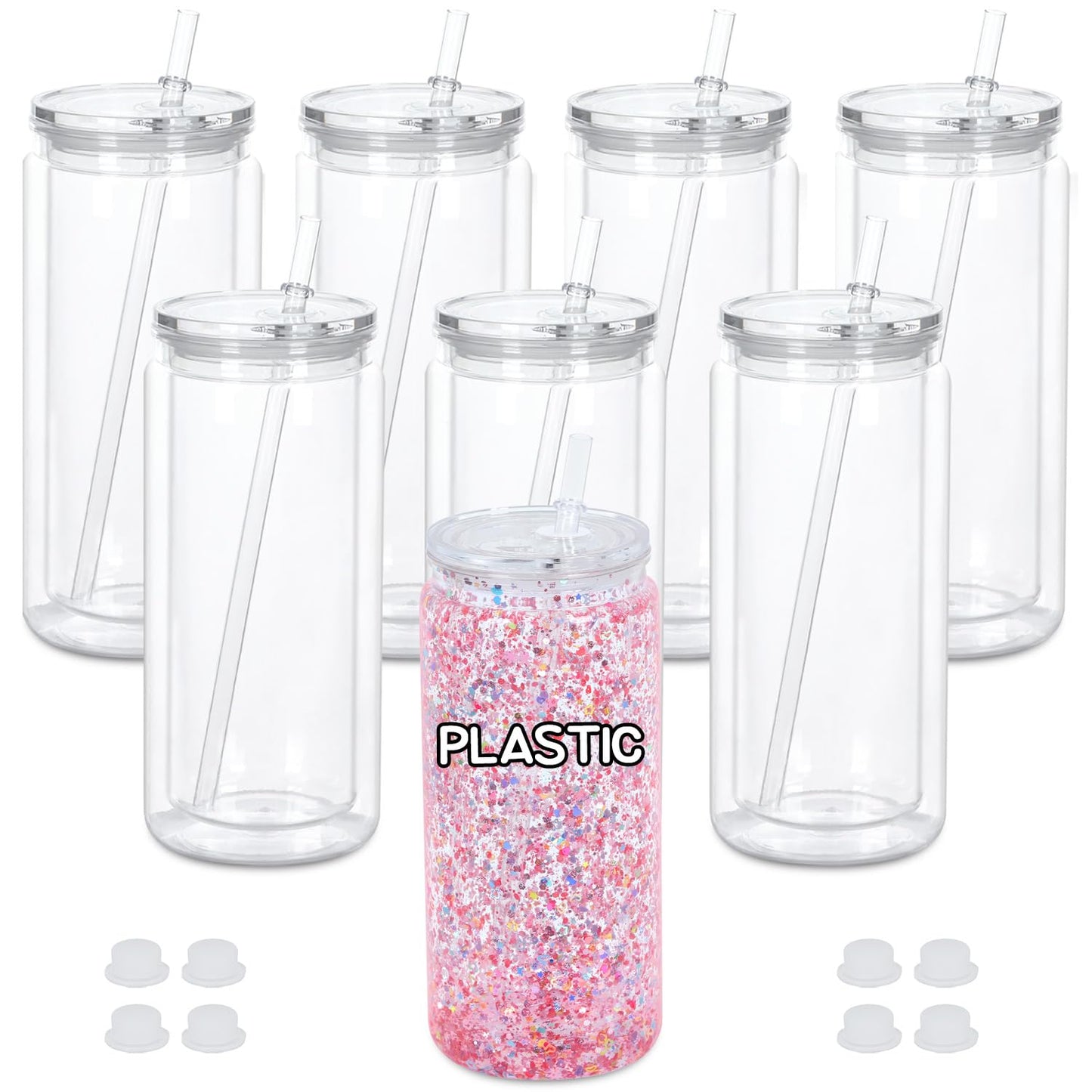 20oz Acrylic Snowglobe