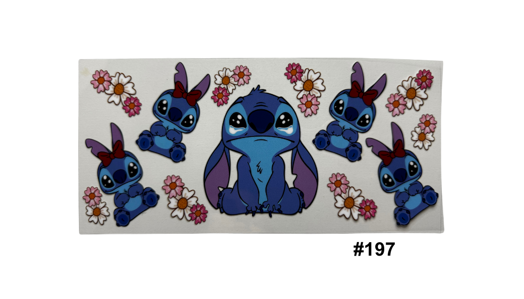 TV/Movie Character 16oz Cup Wraps