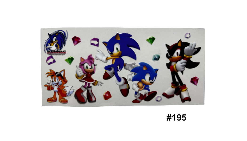 TV/Movie Character 16oz Cup Wraps
