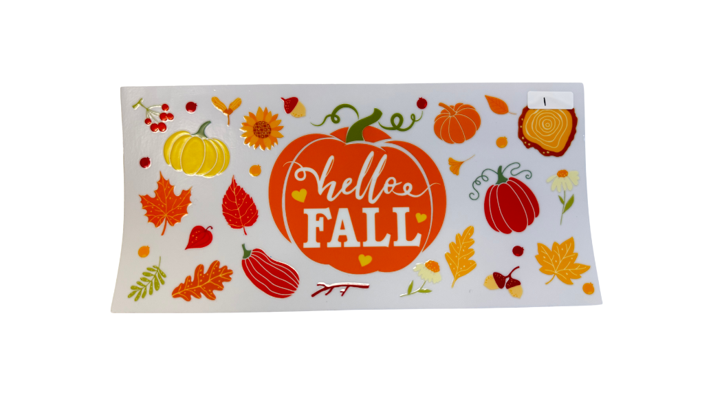 Fall 16oz Cup Wraps