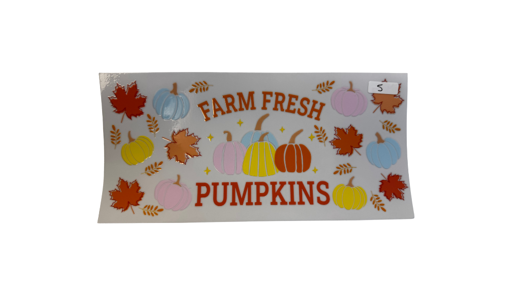 Fall 16oz Cup Wraps