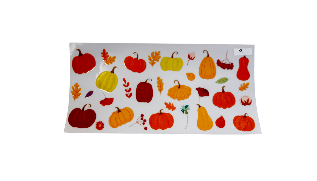 Fall 16oz Cup Wraps